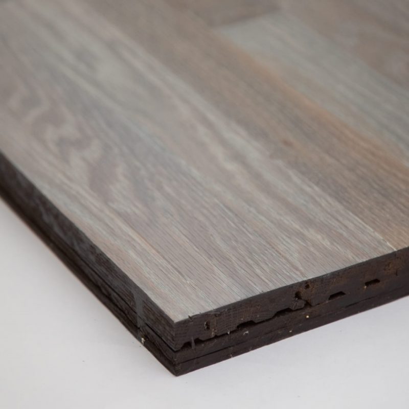 Fiero Wood Artistry Finish Collection 2024 Splash of Gray - Wood Used 2.5” Red Oak - Finish type Hard-wax Oil - Side